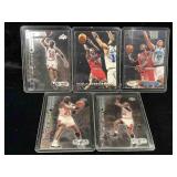 5 card Michael jordan lot