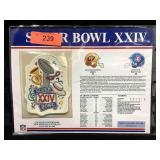 Super bowl XxIV Patch