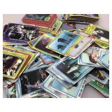 Bin of star wars cards