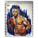 Roy jones jr painted picture