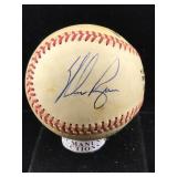 Nolan ryan autographed baseball