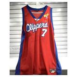 Lamar odom clippers basketball jersey size
