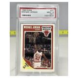 1989 psa 9 oc michael jordan