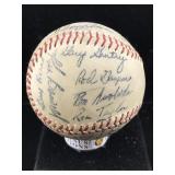 New York Mets autographed baseball Nolan Ryan,Tom