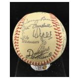 Los Angeles Dodgers autograph baseball