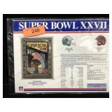 Super bowl 27 & 28 patches