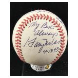 Gary Nolan autograph baseball