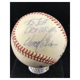 Vince Coleman autographed baseball