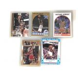 5 card Michael jordan lot