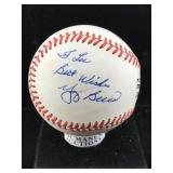 Yogi berra autographed baseball