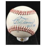 Bobby doerr autographed baseball hof