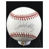 John smoltz autographed baseball