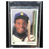 1989 upper deck ken griffey jr rookie