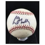 Greg maddux autographed baseball