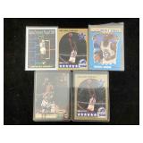 5 card Michael jordan lot