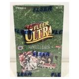 1992 fleer ultra football sealed wax box