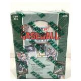 1992 fleer baseball sealed wax box