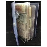 Folder of US & Foreign currency