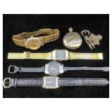 bag of costume jewelry watches