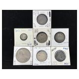 7-Spanish Reale 1774,1795,1794,1809.08.15.12