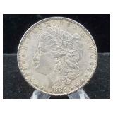 1886 Silver Morgan dollar