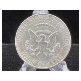 Silver Double tails fifty cent piece novelty