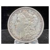 1891 Silver Morgan dollar