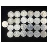 25-Assorted IKE dollars