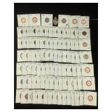 Penny and nickle coin collection
