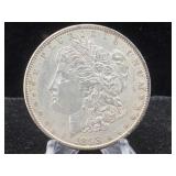 1898 Silver Morgan dollar