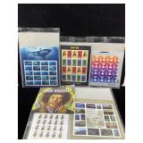 4-Cards of stamps