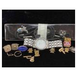 Bag of costume jewelry