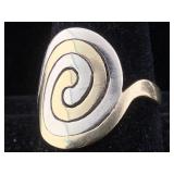 14K Gold Ring 4.9g sz10