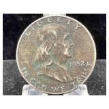 1952 Franklin Silver half dollar