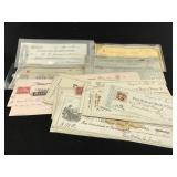 Lot of antique cancled checks
