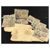 Bag of fractional currency