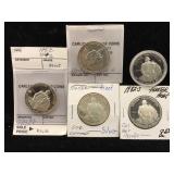 5-1982 Commemorative Washington Half Dollars