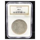 1879-S MS61 Morgan Dollar