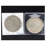 2-1900 1882-o Silver Morgan Dollars