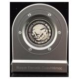 1999 .999 Silver Buque Escuela Cuauhtemoc coin