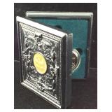 1995 Liberty dollar & half dollar coin with case