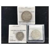 2-Silver South African, Guatemala coins