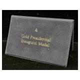 10K Gold Presidental inaugural coin 45 grains/3.2g