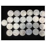 25-Assorted IKE dollars