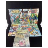 7-Super hero comics Captian America and more