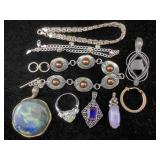 Sterling Jewelry lot 80.5g