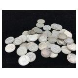 50-Silver Roosevelt dimes 90%