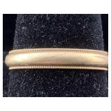 14K Gold Ring band  4.7g sz 10