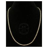 14K Gold Necklace chain 11.1g 20"