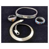 Assorted Silver jewelry 30.2g